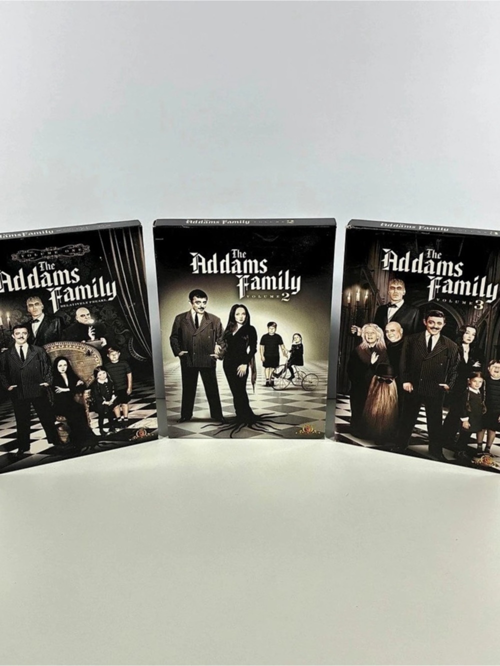 The ADDAMS FAMILY Complete Series DVD Seasons 1-3 TV Volume 1 2 3 Box Set EUC
